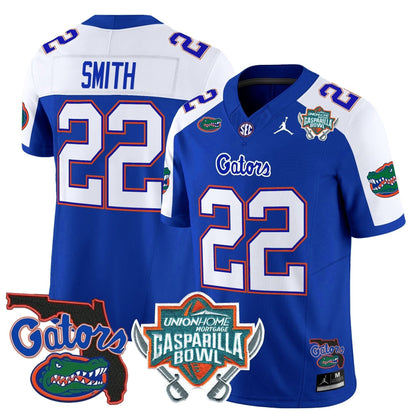 Florida Gators 2025 Gasparilla Bowl Patch Vapor Limited Jersey - All Stitched