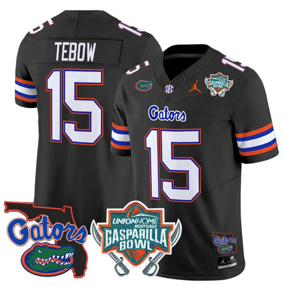 Florida Gators 2025 Gasparilla Bowl Patch Vapor Limited Jersey - All Stitched