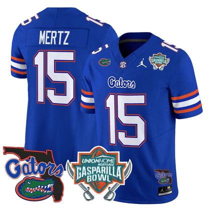 Florida Gators 2025 Gasparilla Bowl Patch Vapor Limited Jersey - All Stitched