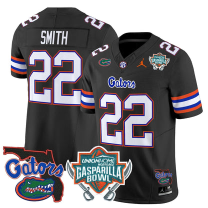 Florida Gators 2025 Gasparilla Bowl Patch Vapor Limited Jersey - All Stitched