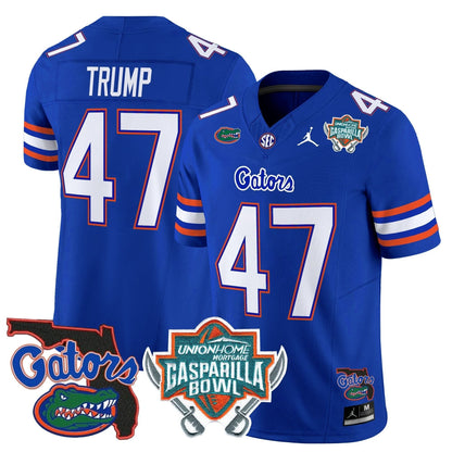 Florida Gators 2025 Gasparilla Bowl Patch Vapor Limited Jersey - All Stitched
