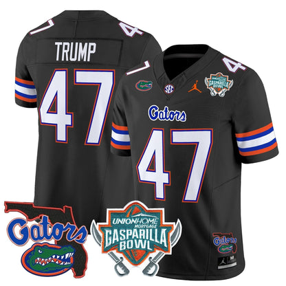 Florida Gators 2025 Gasparilla Bowl Patch Vapor Limited Jersey - All Stitched