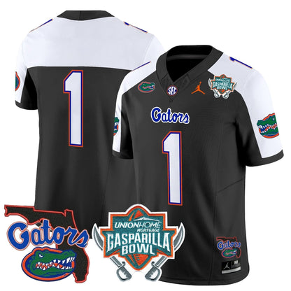 Florida Gators 2025 Gasparilla Bowl Patch Vapor Limited Jersey - All Stitched
