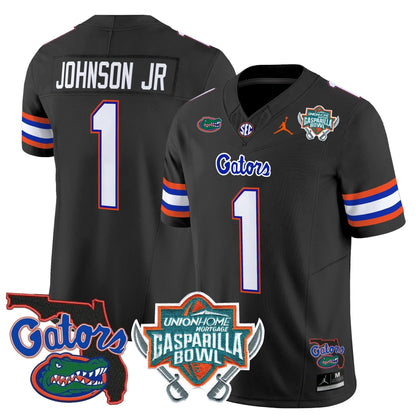 Florida Gators 2025 Gasparilla Bowl Patch Vapor Limited Jersey - All Stitched