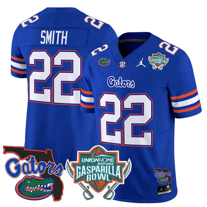 Florida Gators 2025 Gasparilla Bowl Patch Vapor Limited Jersey - All Stitched