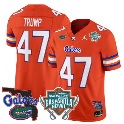 Florida Gators 2025 Gasparilla Bowl Patch Vapor Limited Jersey - All Stitched