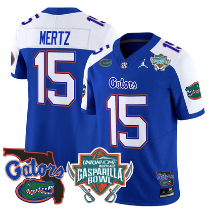 Florida Gators 2025 Gasparilla Bowl Patch Vapor Limited Jersey - All Stitched