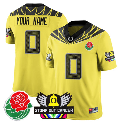 Custom Gender/Size ORE 2024 Rose Bowl Jersey N1 - All Stitched
