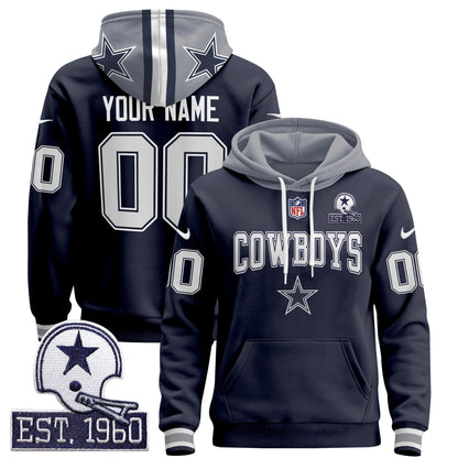 Dallas Cowboys 2024 Custom Pullover Hoodie V2