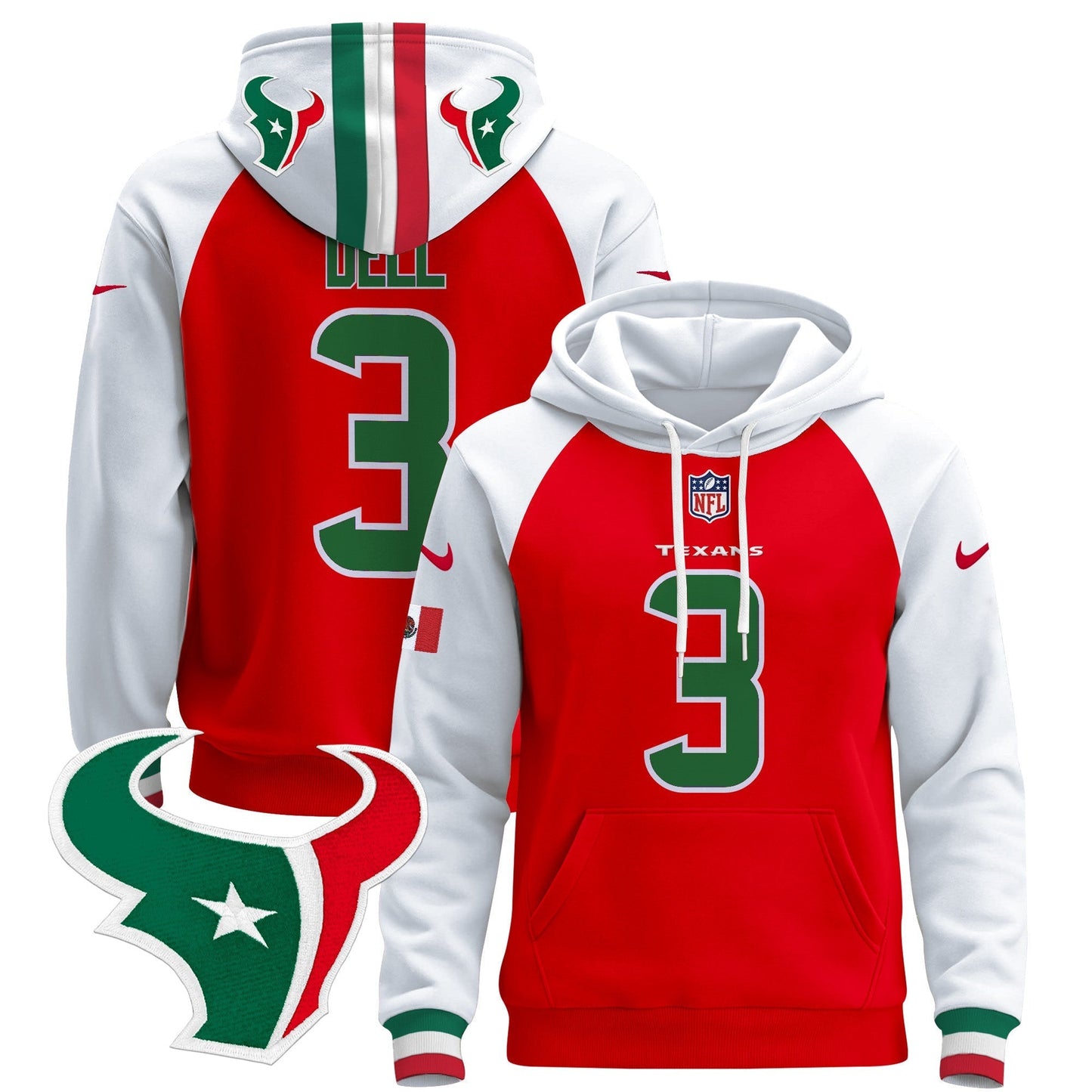 HOU Mexico 2024 Pullover Hoodie