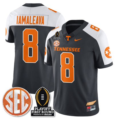 TENN Football Jersey - Playoff First Round Patch - All Stitched