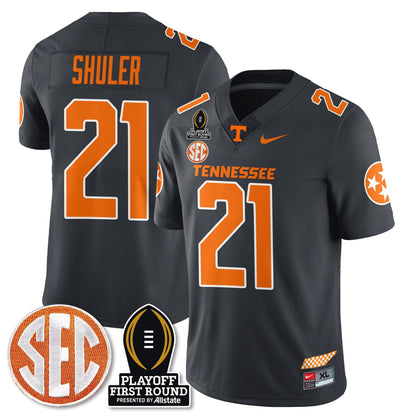 TENN Football Jersey - Playoff First Round Patch - All Stitched