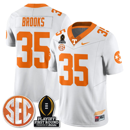 TENN Football Jersey - Playoff First Round Patch - All Stitched