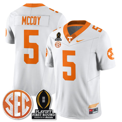 TENN Football Jersey - Playoff First Round Patch - All Stitched