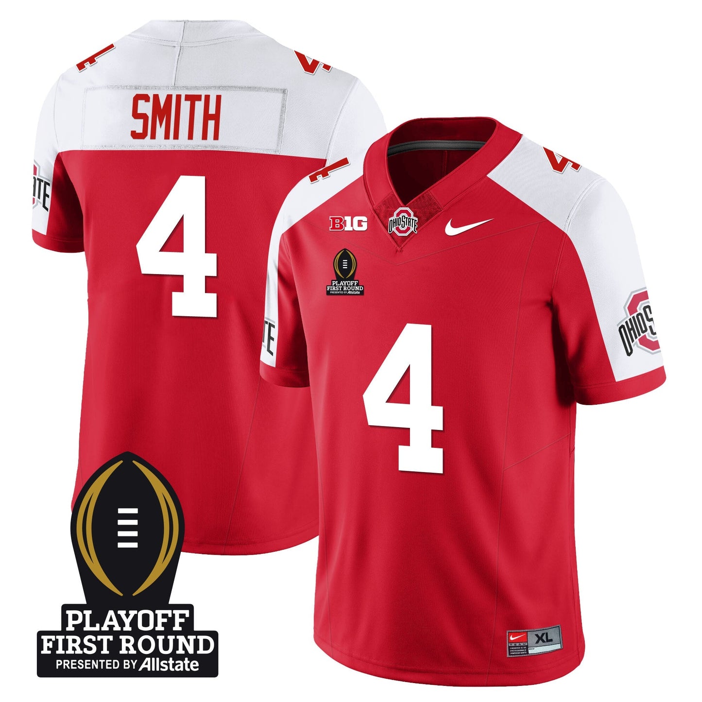 OSU Football - Playoff First Round Patch - All Stitched