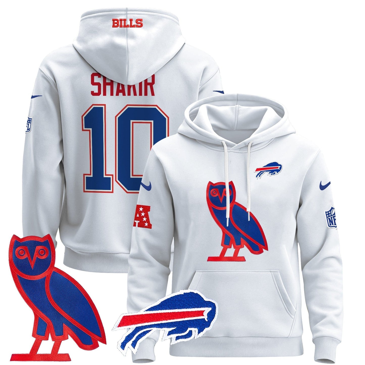 BUF OVO 2024 Pullover Hoodie