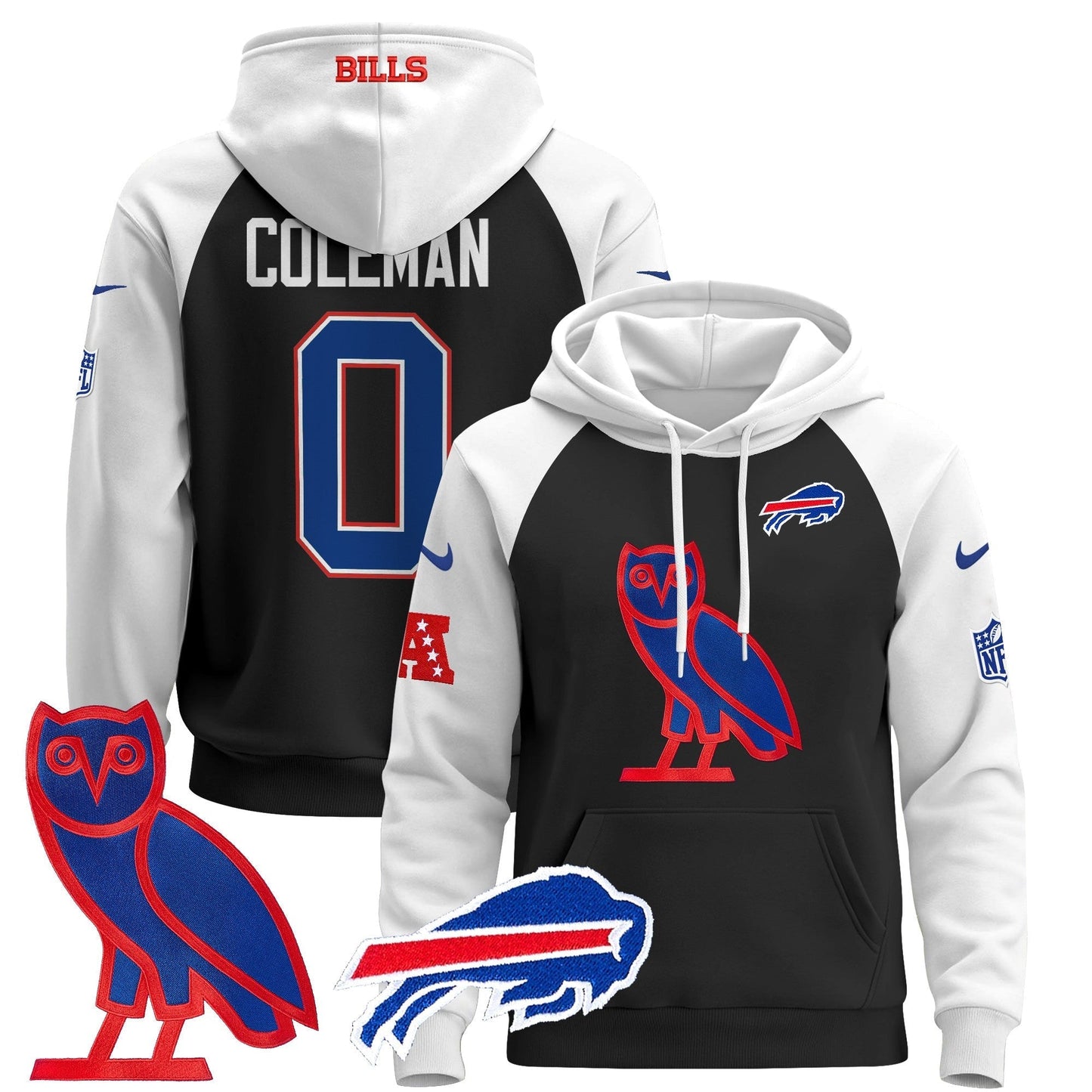 BUF OVO 2024 Pullover Hoodie