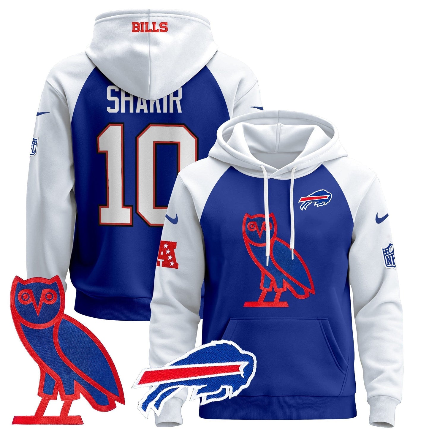 BUF OVO 2024 Pullover Hoodie