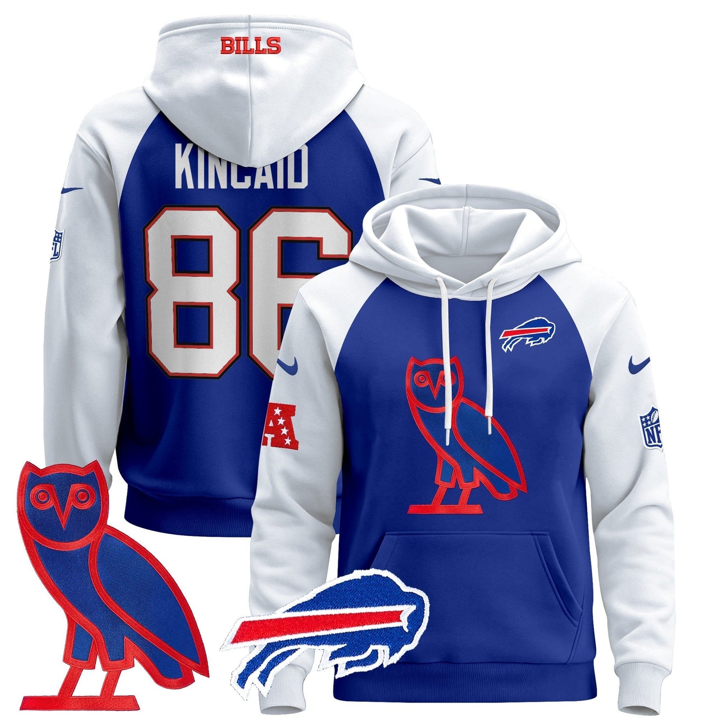 BUF OVO 2024 Pullover Hoodie