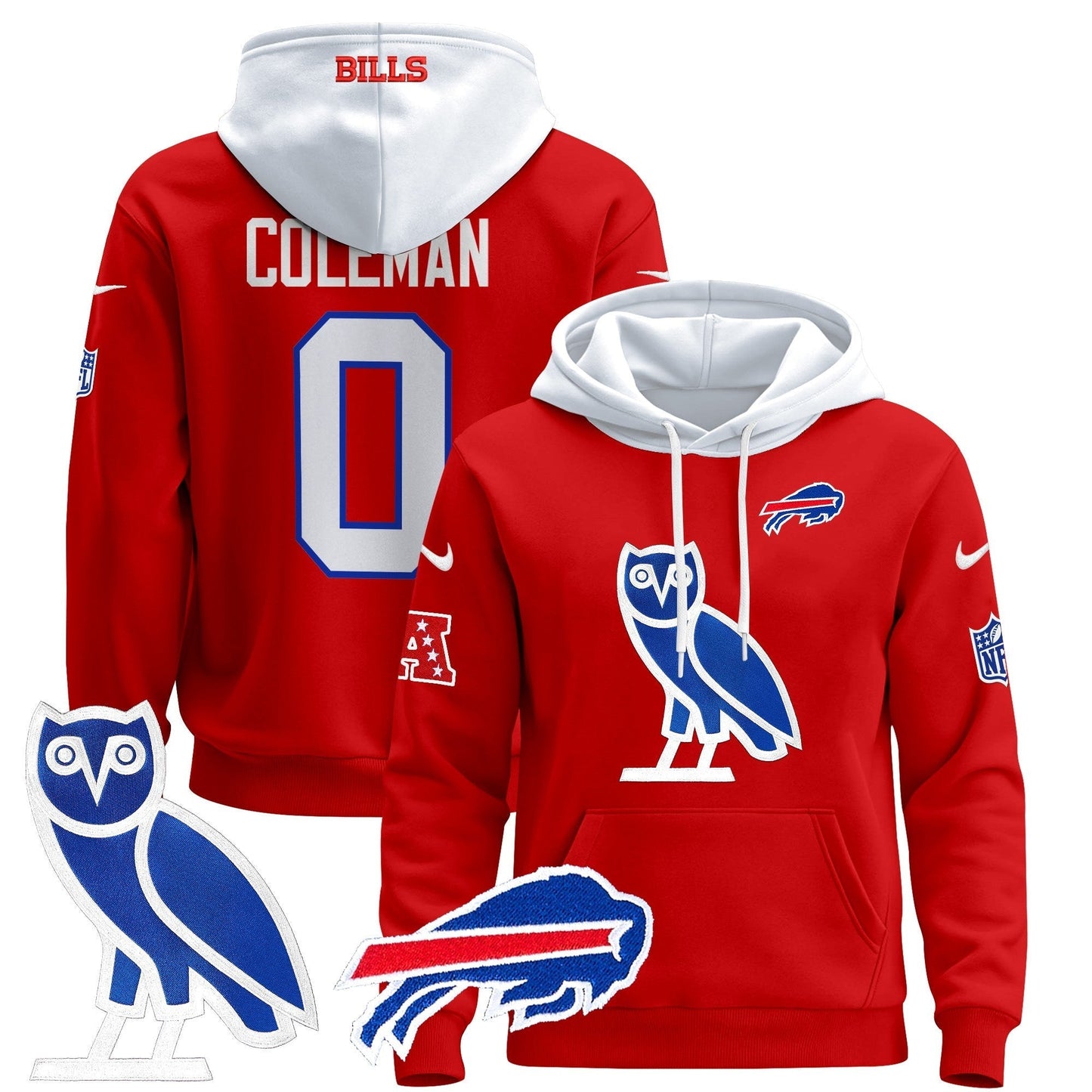 BUF OVO 2024 Pullover Hoodie