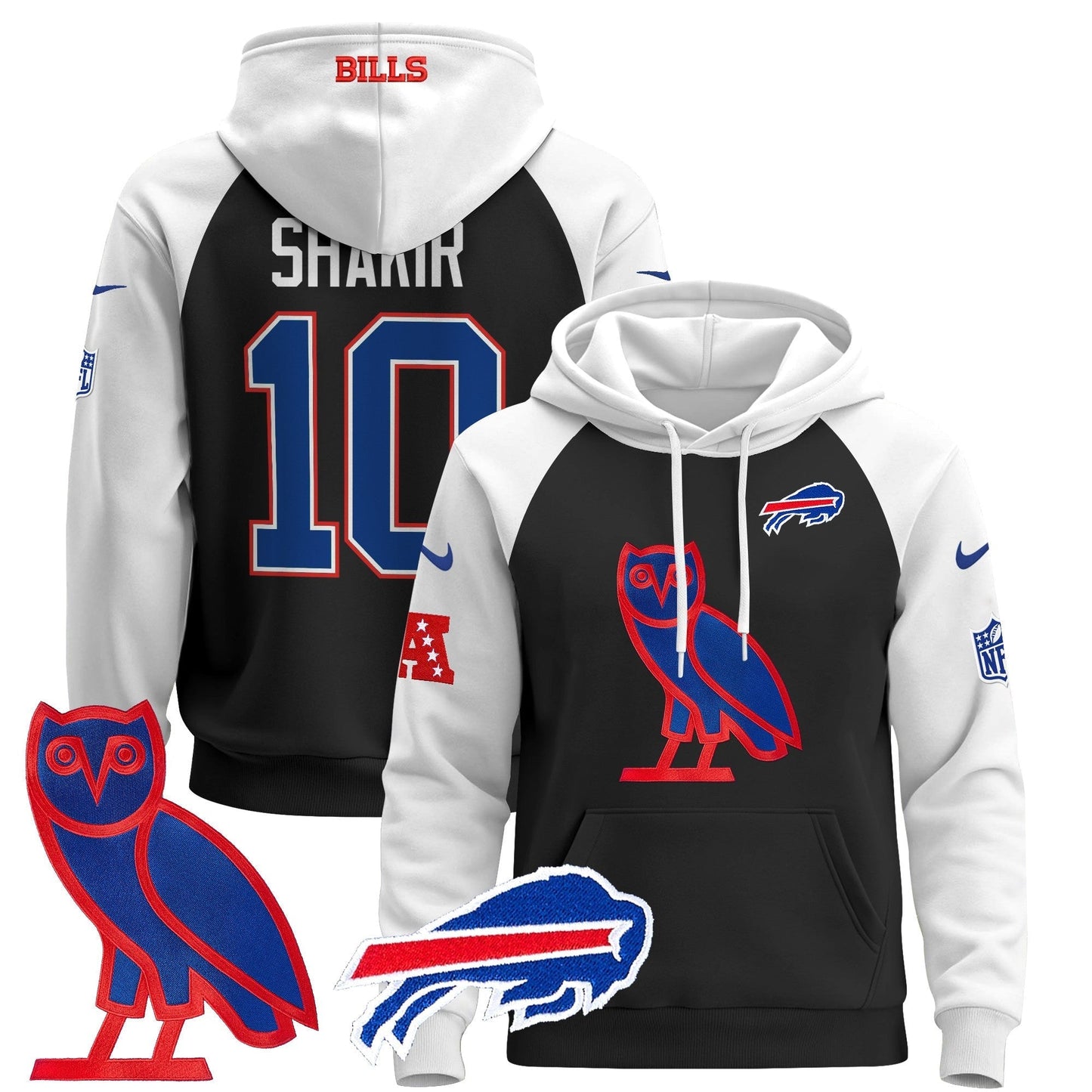 BUF OVO 2024 Pullover Hoodie