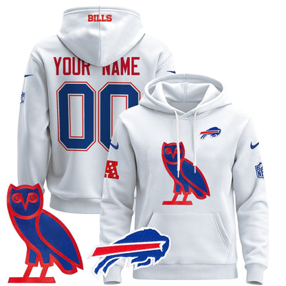 BUF OVO 2024 Custom Pullover Hoodie
