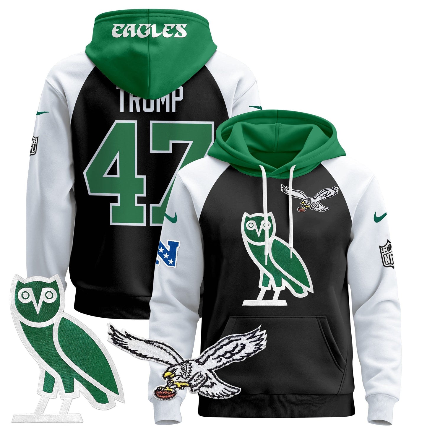PHI OVO 2024 Pullover Hoodie