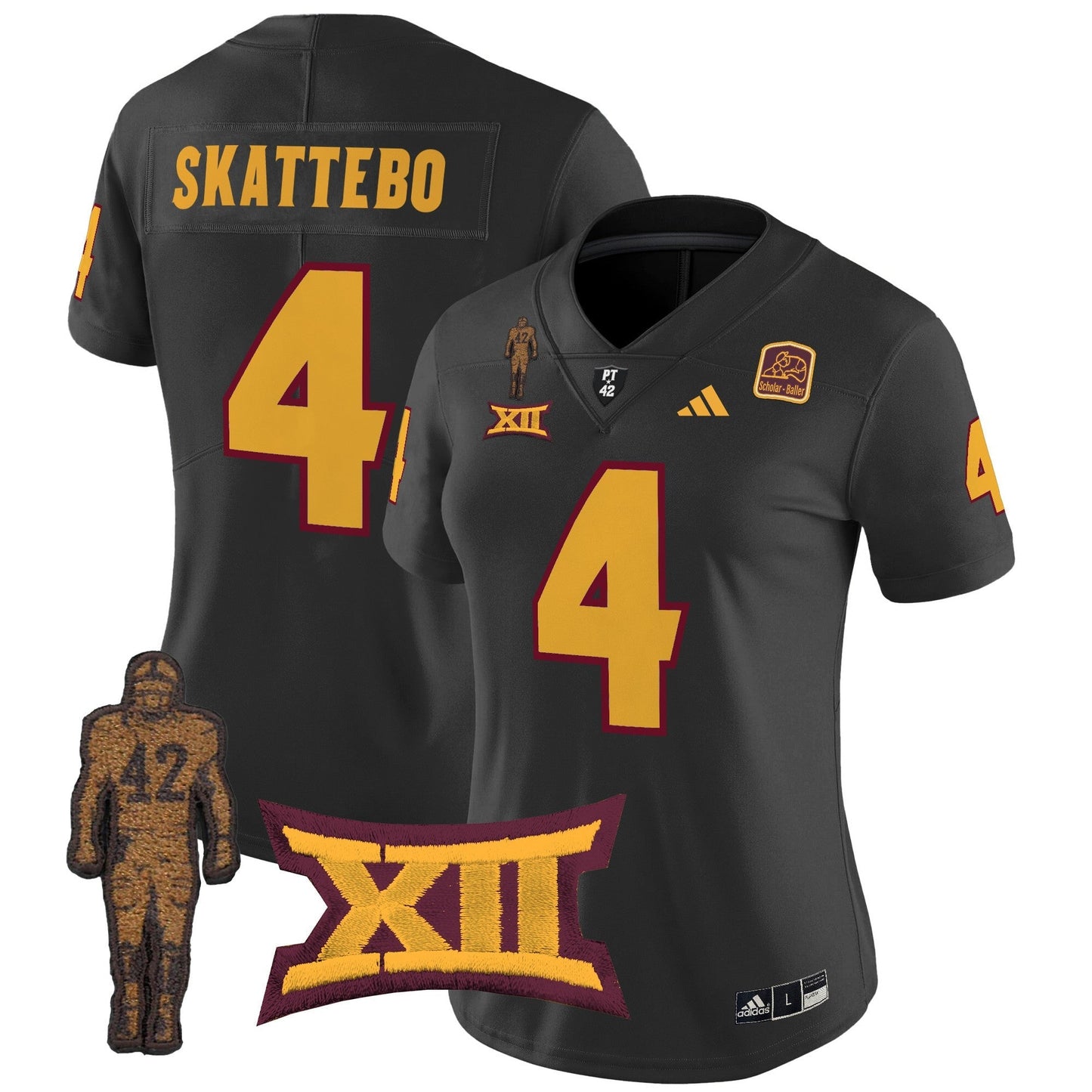 Women's ASU 2024 Pat Tillman Honoring Patch Vapor Limited Jersey - All Stitched