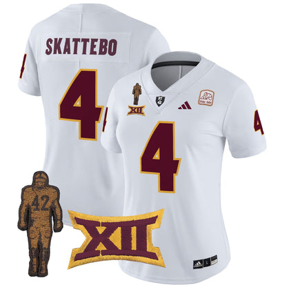 Women's ASU 2024 Pat Tillman Honoring Patch Vapor Limited Jersey - All Stitched