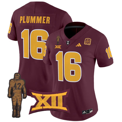 Women's ASU 2024 Pat Tillman Honoring Patch Vapor Limited Jersey - All Stitched