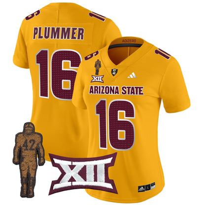 Women's ASU 2024 Pat Tillman Honoring Patch Vapor Limited Jersey V2 - All Stitched