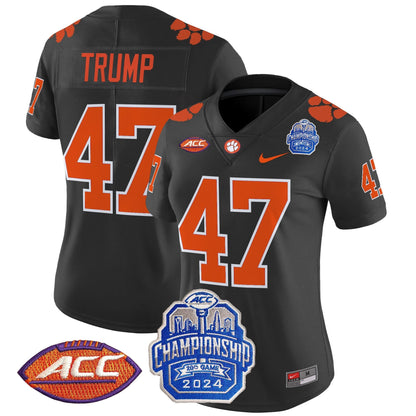 Women's CLEM 2024 ACC Championship Patch Vapor Limited Jersey - All Stitched