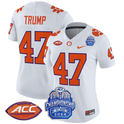 Women's CLEM 2024 ACC Championship Patch Vapor Limited Jersey - All Stitched