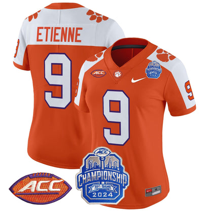 Women's CLEM 2024 ACC Championship Patch Vapor Limited Jersey - All Stitched
