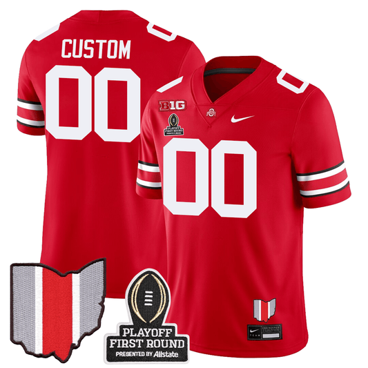 Custom OSU Jersey - CFP First Round Patch
