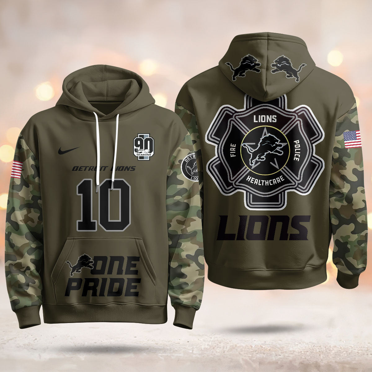 Custom DET 2024 Pullover Hoodie