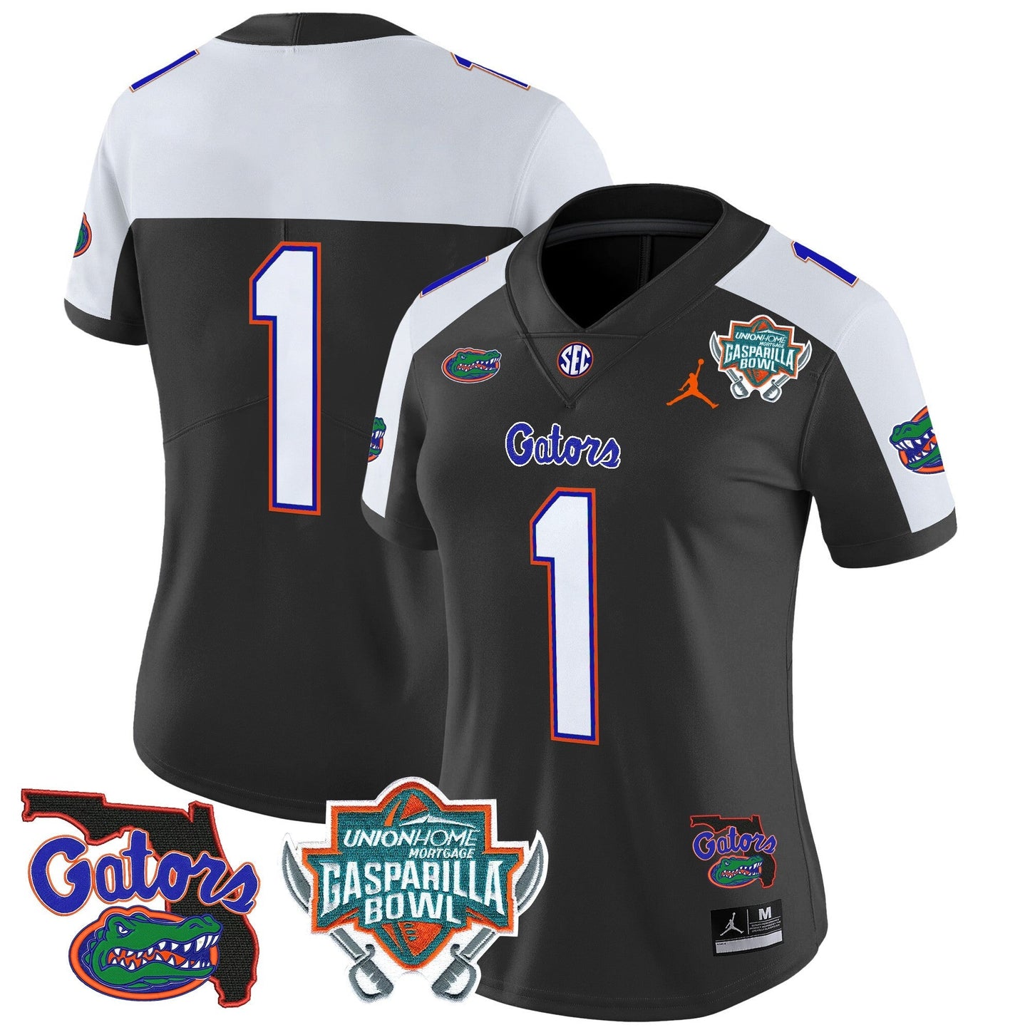 Women's UF 2025 Gasparilla Bowl Patch Vapor Limited Jersey - All Stitched