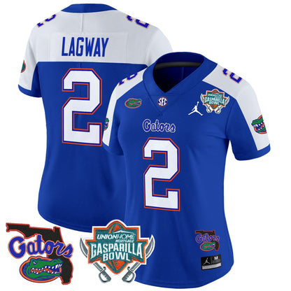 Women's UF 2025 Gasparilla Bowl Patch Vapor Limited Jersey - All Stitched