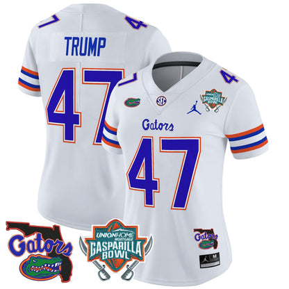 Women's UF 2025 Gasparilla Bowl Patch Vapor Limited Jersey - All Stitched