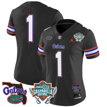 Women's UF 2025 Gasparilla Bowl Patch Vapor Limited Jersey - All Stitched