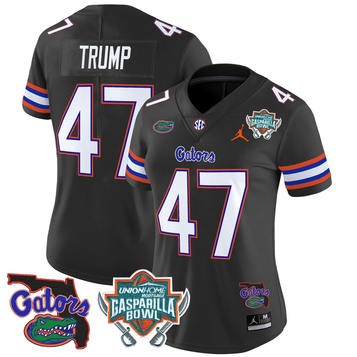 Women's UF 2025 Gasparilla Bowl Patch Vapor Limited Jersey - All Stitched