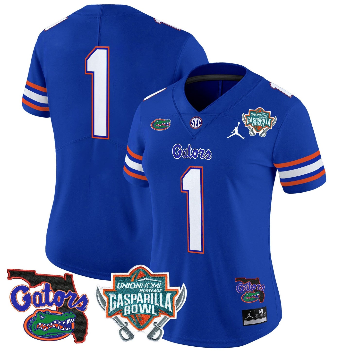 Women's UF 2025 Gasparilla Bowl Patch Vapor Limited Jersey - All Stitched