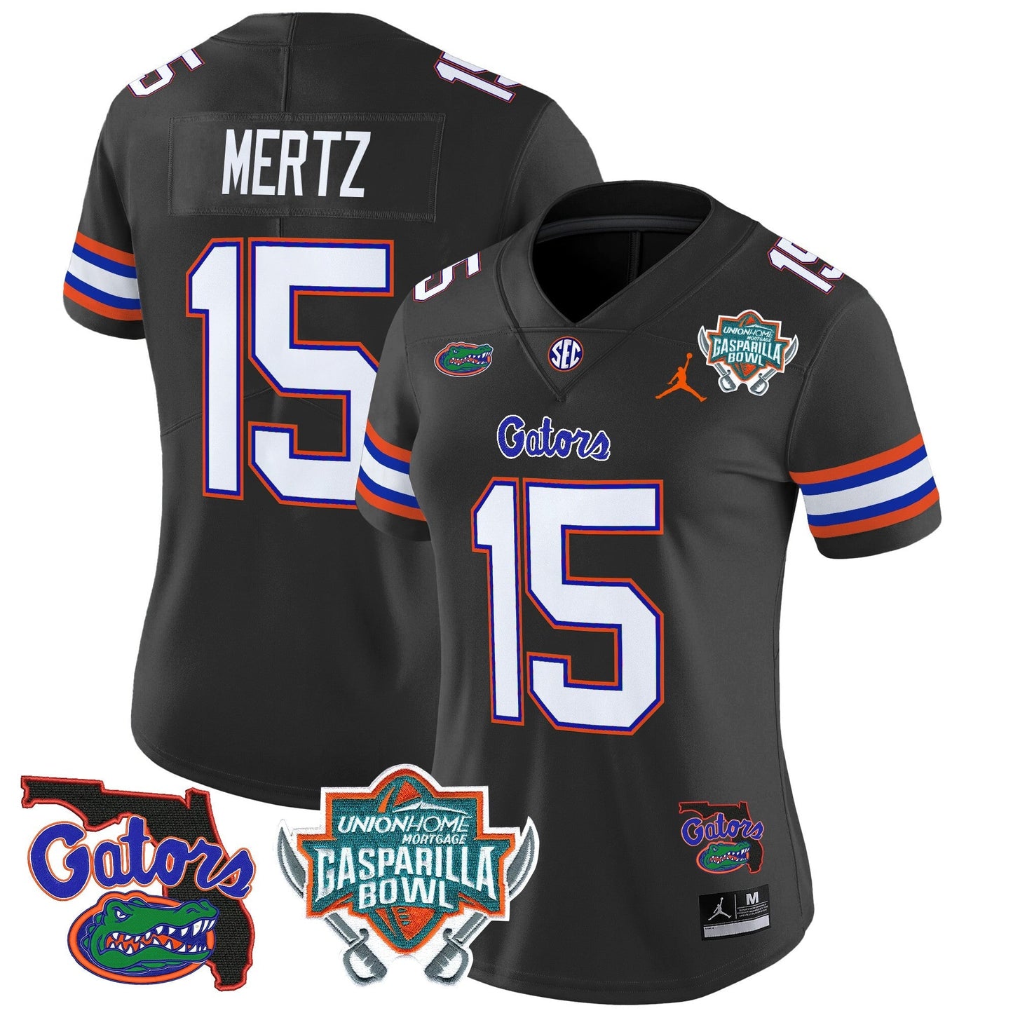 Women's UF 2025 Gasparilla Bowl Patch Vapor Limited Jersey - All Stitched