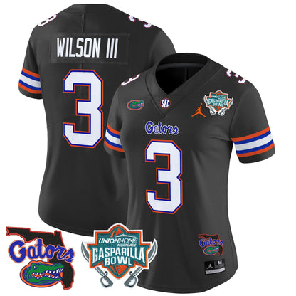 Women's UF 2025 Gasparilla Bowl Patch Vapor Limited Jersey - All Stitched