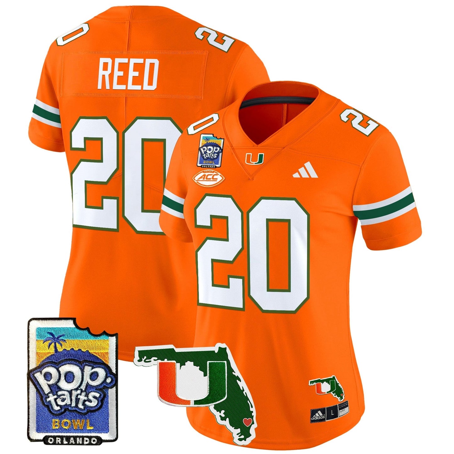 Women's MIA 2025 PopTarts Bowl Patch Vapor Limited Jersey - All Stitched