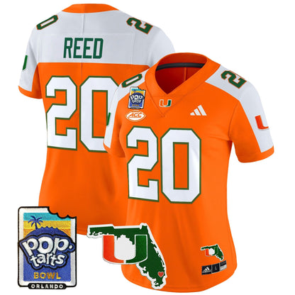 Women's MIA 2025 PopTarts Bowl Patch Vapor Limited Jersey - All Stitched