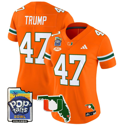 Women's MIA 2025 PopTarts Bowl Patch Vapor Limited Jersey - All Stitched