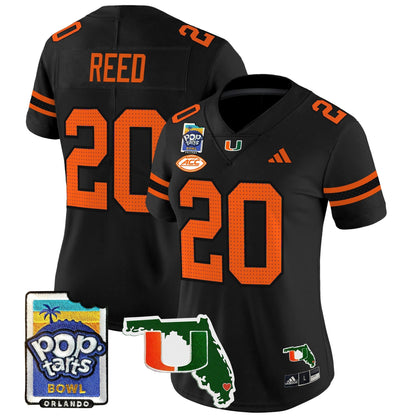Women's MIA 2025 PopTarts Bowl Patch Vapor Limited Jersey - All Stitched