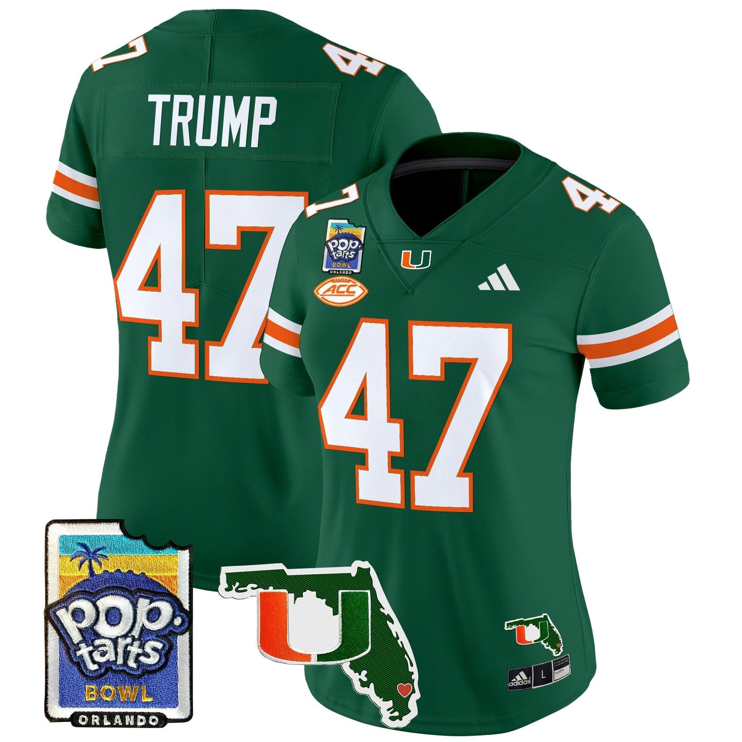 Women's MIA 2025 PopTarts Bowl Patch Vapor Limited Jersey - All Stitched