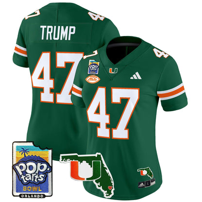 Women's MIA 2025 PopTarts Bowl Patch Vapor Limited Jersey - All Stitched